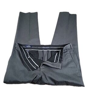 Lands End CLASSIC CLOTHING Mens Traditional Fit‎ Pants 38 CHARCOAL  100% Cotton